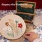 Vintage Embroidery Scissors Kit, Victorian Needlework Gift Set with Antique Shear, Thread Cutter, Thimbles, Needles, Awl, Bodkin, Winding Board for Sewing, Knitting, Cross Stitch, Quilting